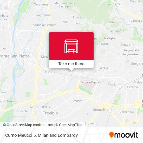 Curno Meucci 5 map