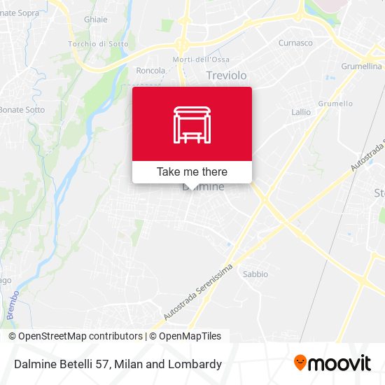 Dalmine Betelli 57 map