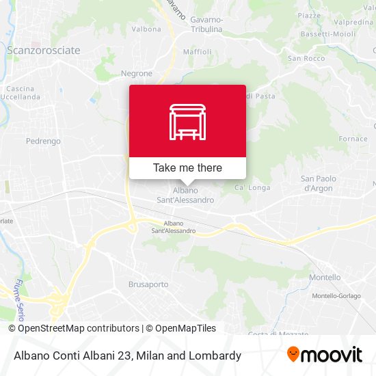 Albano Conti Albani 23 map