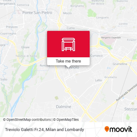 Treviolo Galetti Fr.24 map