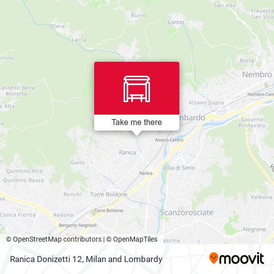 Ranica Donizetti 12 map