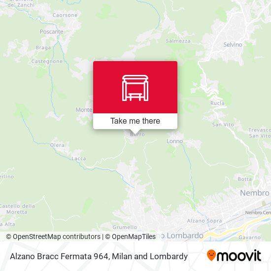 Alzano Bracc Fermata 964 map