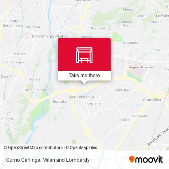 Curno Carlinga map