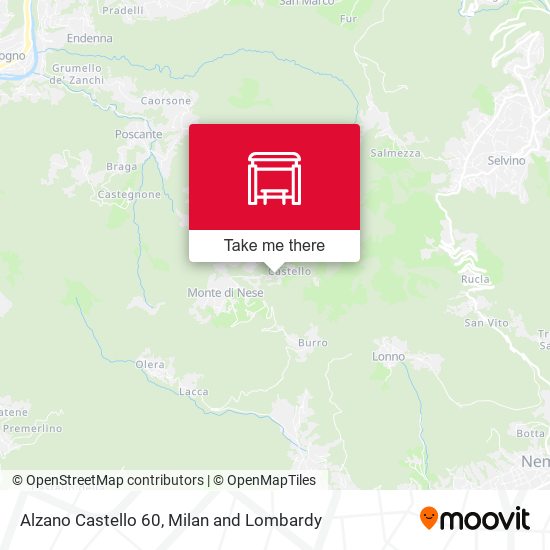 Alzano Castello 60 map