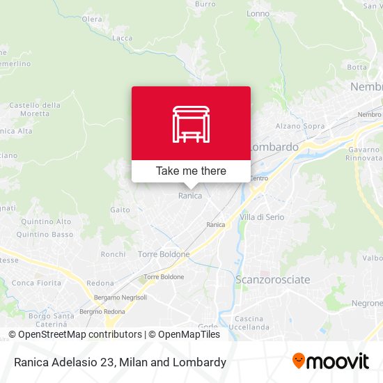 Ranica Adelasio 23 map