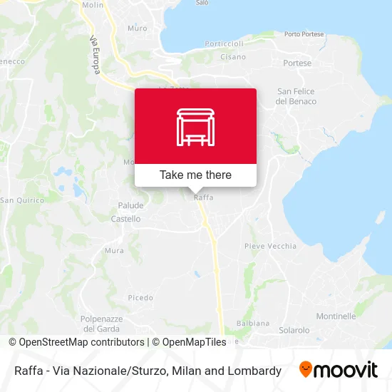 Raffa - National Street/Sturzo map