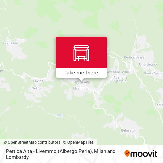 Pertica Alta - Livemmo (Albergo Perla) map