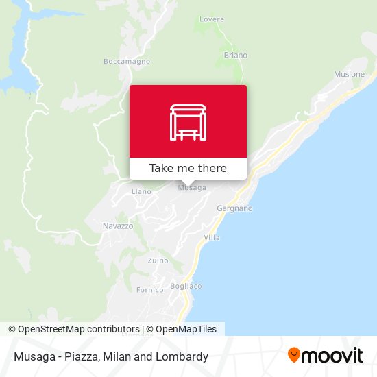 Musaga - Piazza map