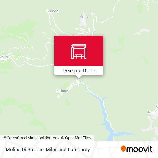 Molino Di Bollone map