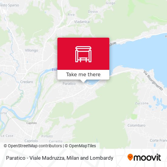 Paratico - Viale Madruzza map