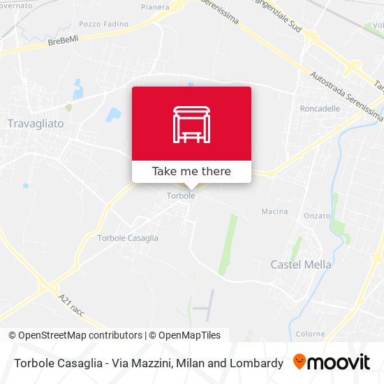 Torbole Casaglia - Via Mazzini map