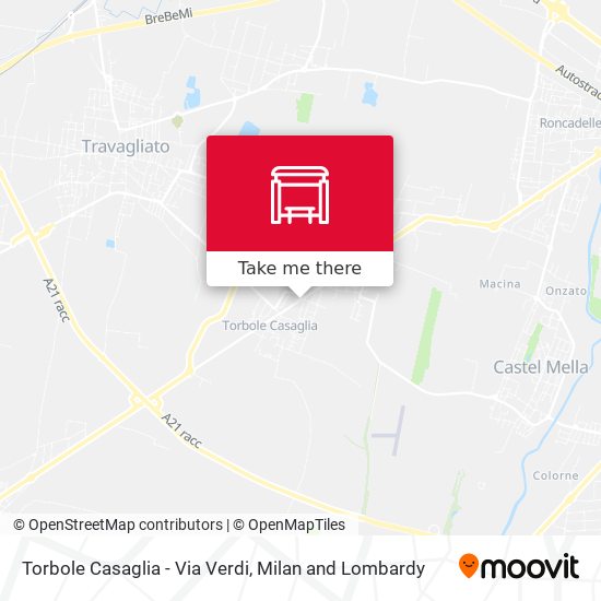 Torbole Casaglia - Via Verdi map
