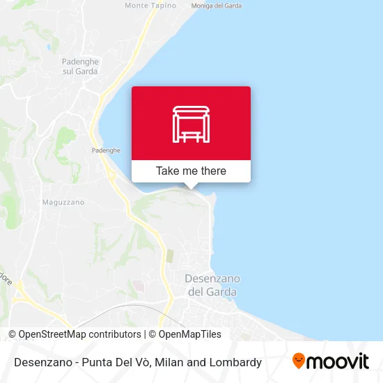 Desenzano - Punta Del Vò map