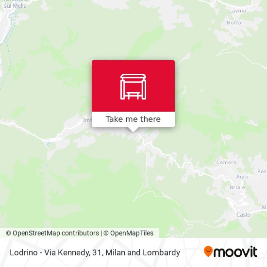 Lodrino - Via Kennedy, 31 map