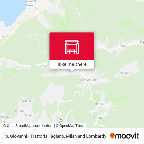 S. Giovanni - Trattoria Fagiano map