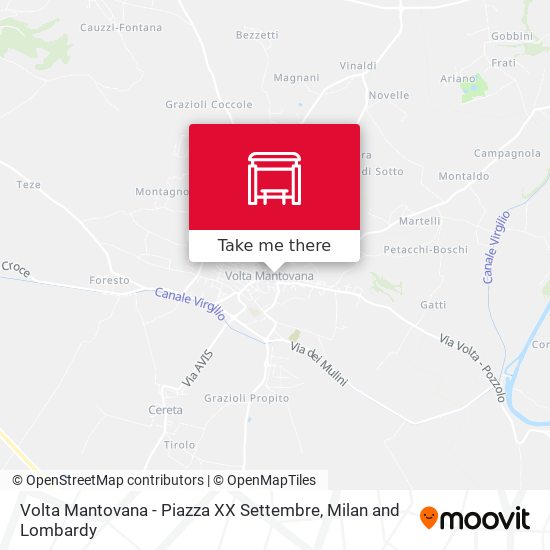 Volta Mantovana - Piazza XX Settembre map