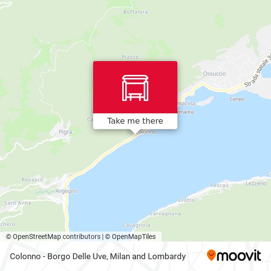 Colonno - Borgo Delle Uve map
