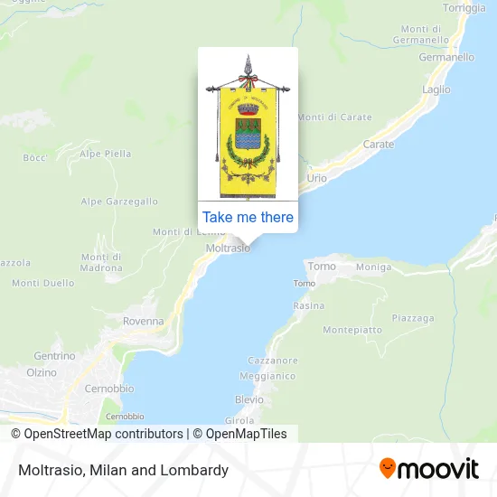 Moltrasio map