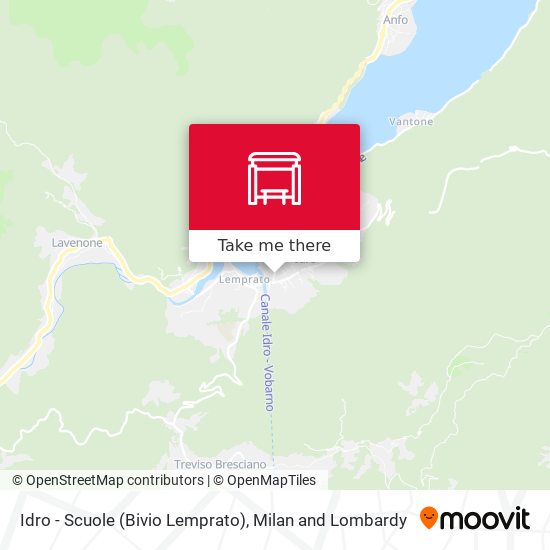 Idro - Scuole (Bivio Lemprato) map