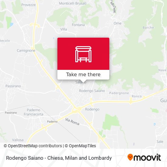 Rodengo Saiano - Chiesa map
