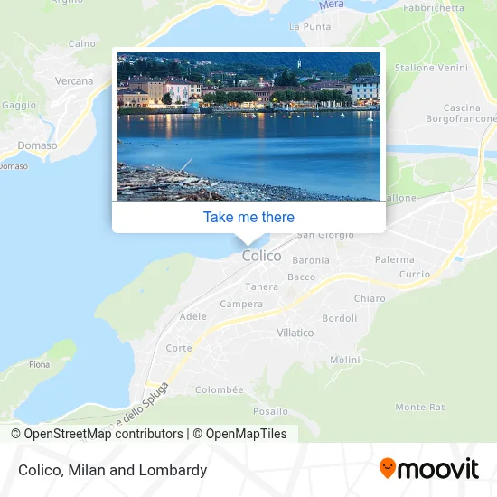 Colico map
