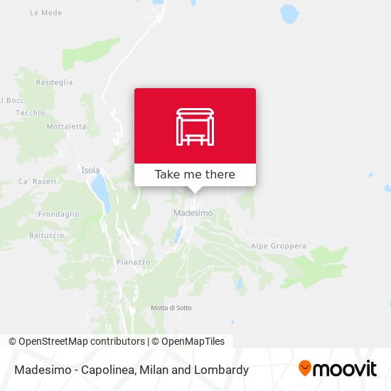 Madesimo - Capolinea map