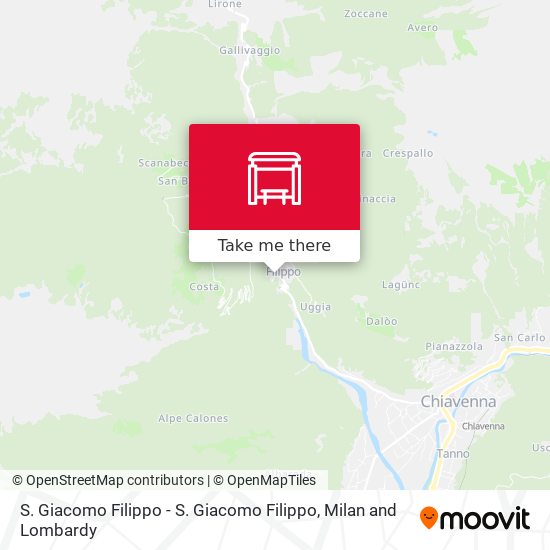 S. Giacomo Filippo - S. Giacomo Filippo map