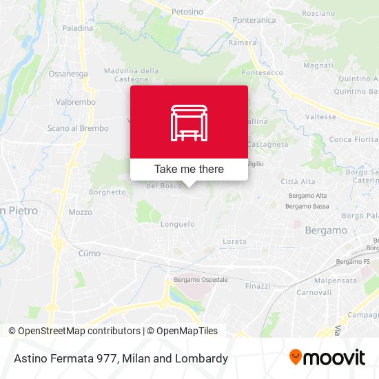 Astino Fermata 977 map