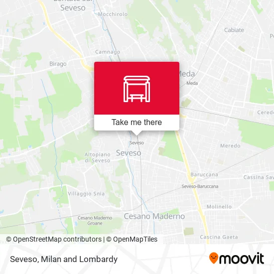 Seveso map