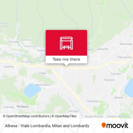 Albese - Viale Lombardia map
