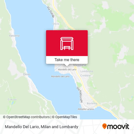 Mandello Del Lario map