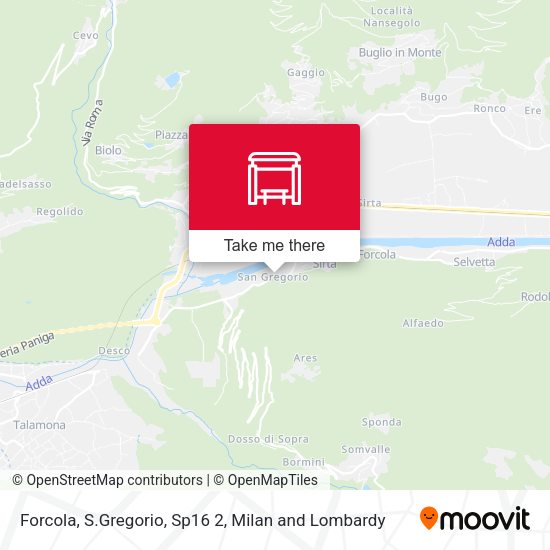 Forcola, S.Gregorio, Sp16 2 map