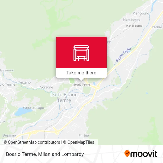 Boario Terme map