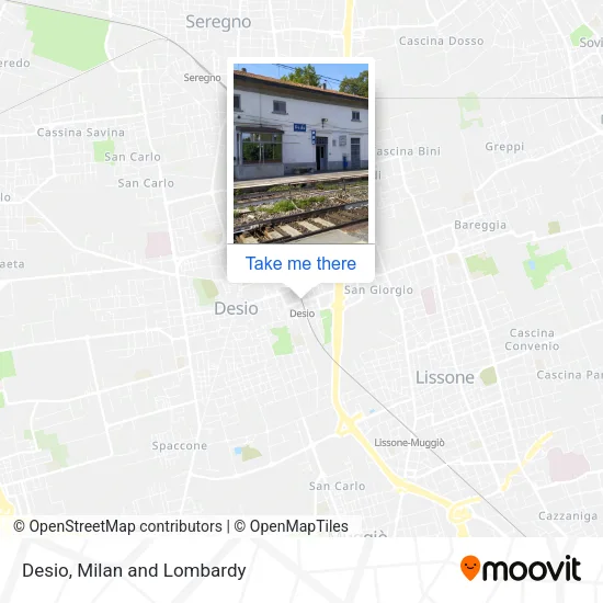 Desio map