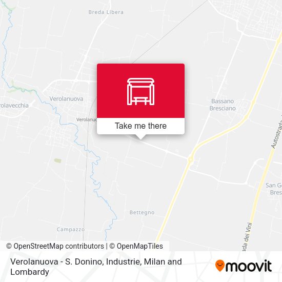 Verolanuova - S. Donino, Industrie map