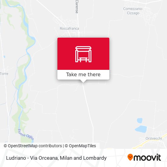Ludriano - Via Orceana map
