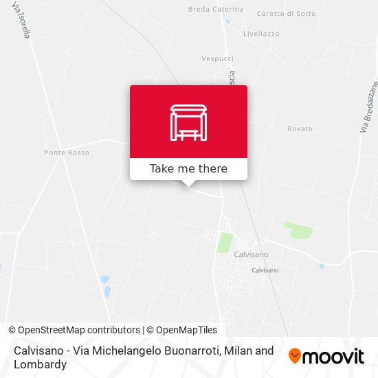Calvisano - Via Michelangelo Buonarroti map