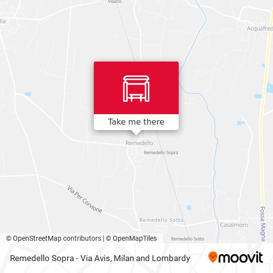 Remedello Sopra - Via Avis map