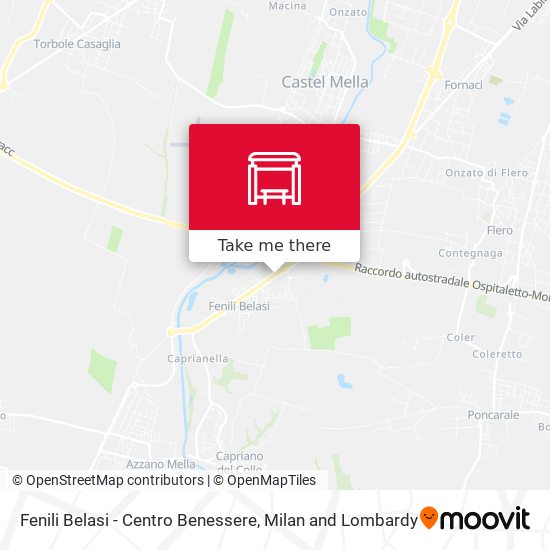 Fenili Belasi - Centro Benessere map
