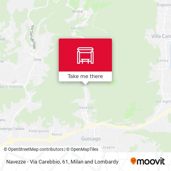 Navezze - Via Carebbio, 61 map