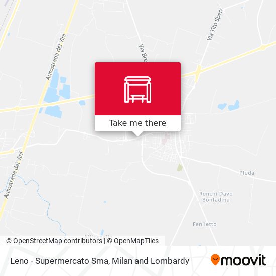 Leno - Supermercato Sma map