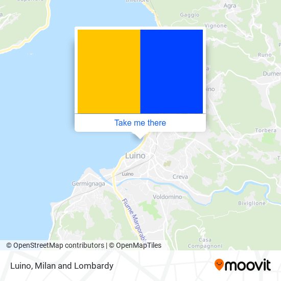 Luino map