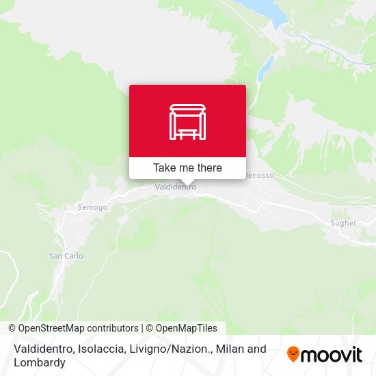 Valdidentro, Isolaccia, Livigno / Nazion. map