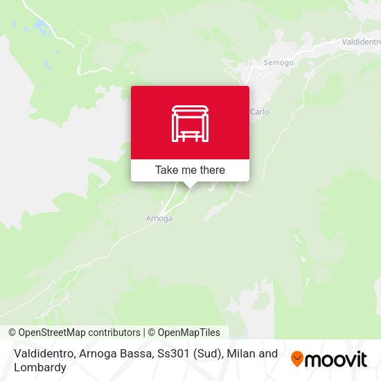 Valdidentro, Arnoga Bassa, Ss301 (Sud) map