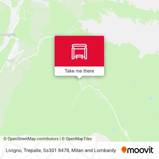 Livigno, Trepalle, Ss301 8478 map