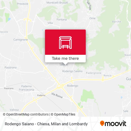 Rodengo Saiano - Chiesa map