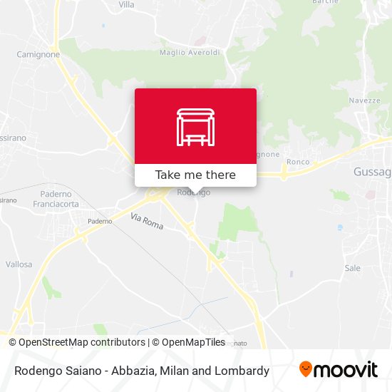 Rodengo Saiano - Abbazia map