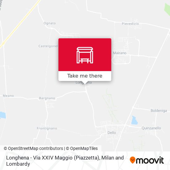 Longhena - Via XXIV Maggio (Piazzetta) map