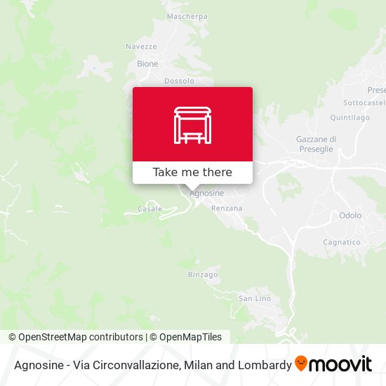 Agnosine - Via Circonvallazione map