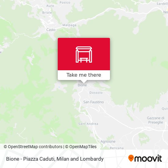 Bione - Piazza Caduti map
